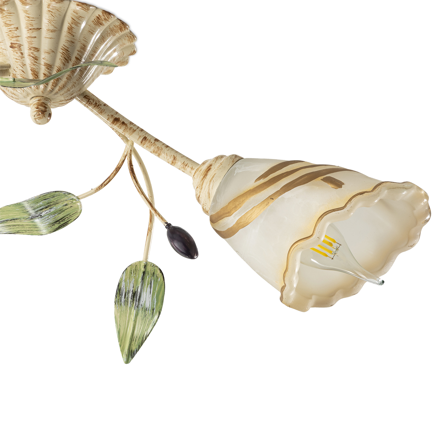 Lustr přisazené ke stropu 11422 "OLIVE" foto2