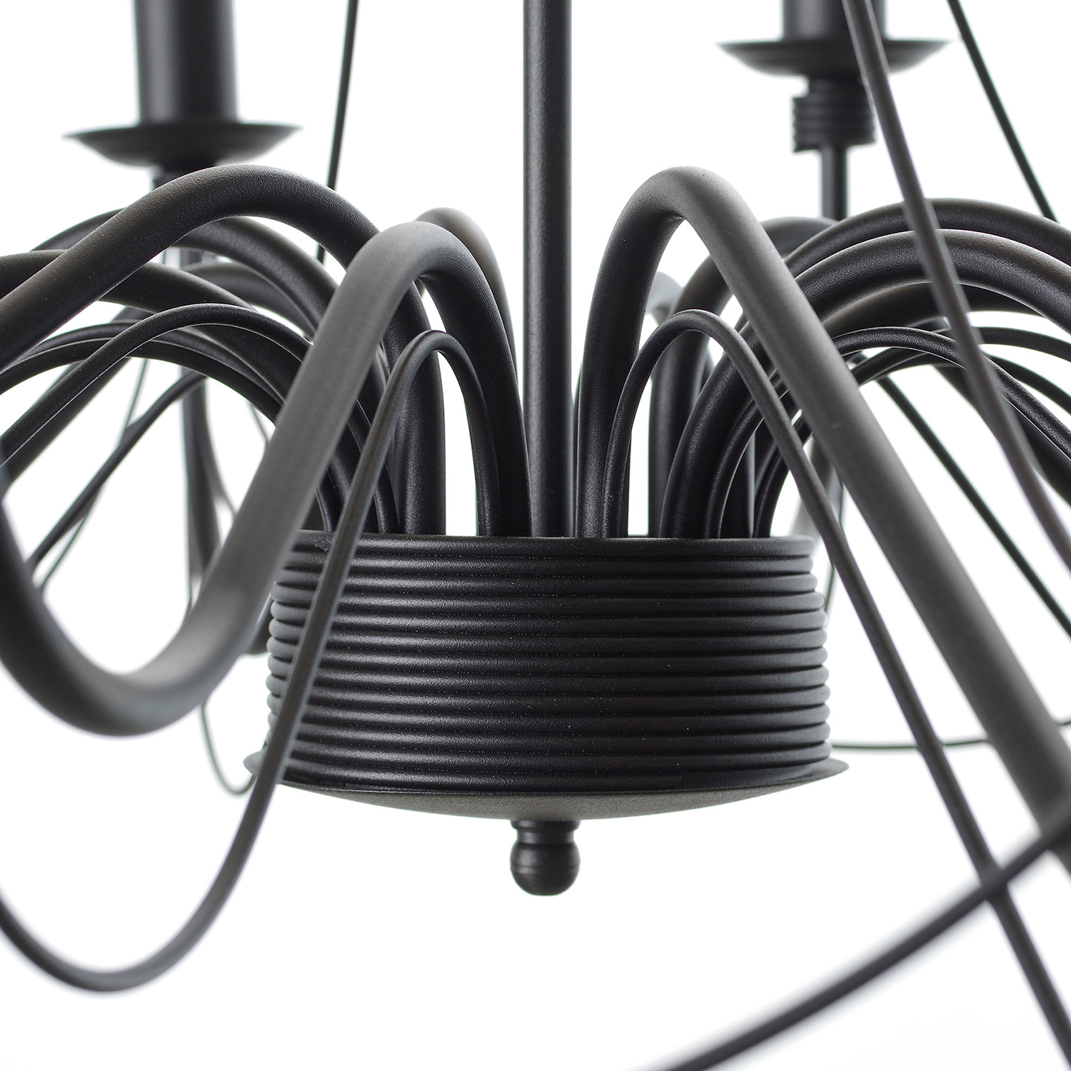 Závěsný lustr v černém matném provedení 30306 "Isabella" foto4