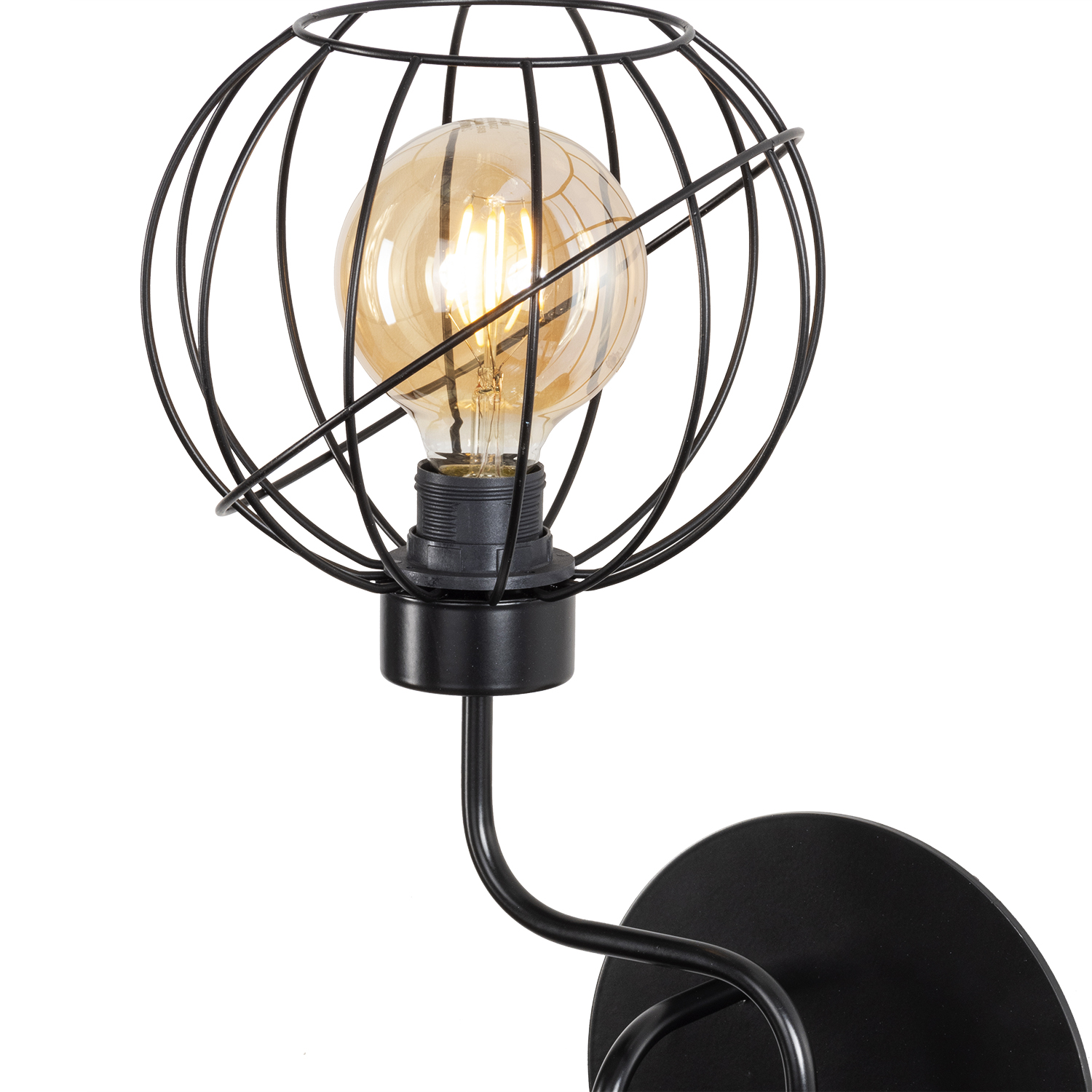 Nástěnné svítidlo s drátěnými stínítkami 13513 "ELECTRICO" foto3