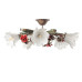 Lustr přisazený s červenými růžemi  15655 "ROSE FLOWER" foto8