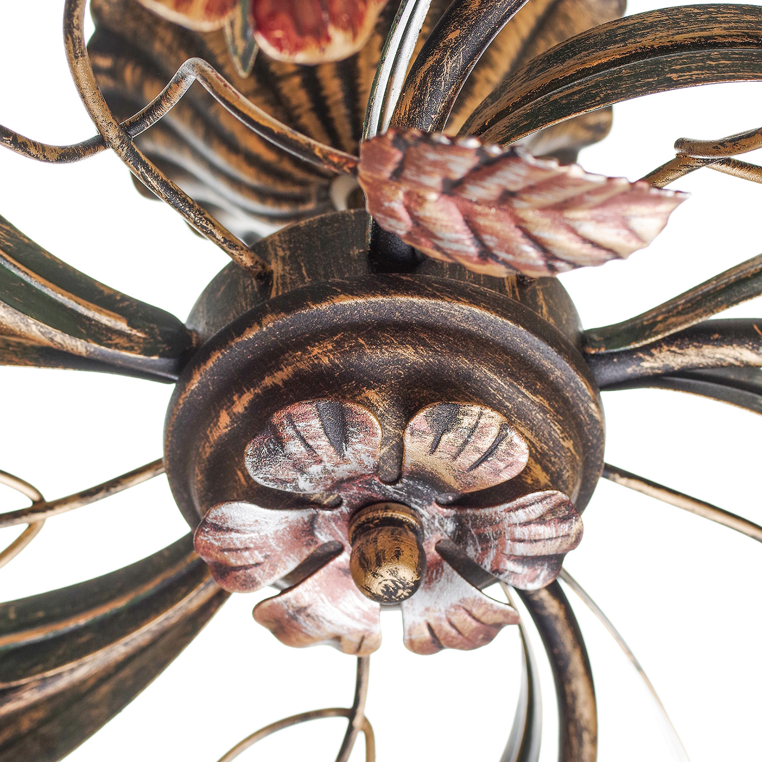 Lustr přisazený s červenými růžemi  15655 "ROSE FLOWER" foto5