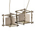 Závěsný lustr s dvěma stínítky 16702 "SAVANNA CUBO" foto4