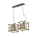 Závěsný lustr s dvěma stínítky 16702 "SAVANNA CUBO" foto4