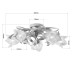Ceiling luminaire 17205 "LIZAVETA" foto4