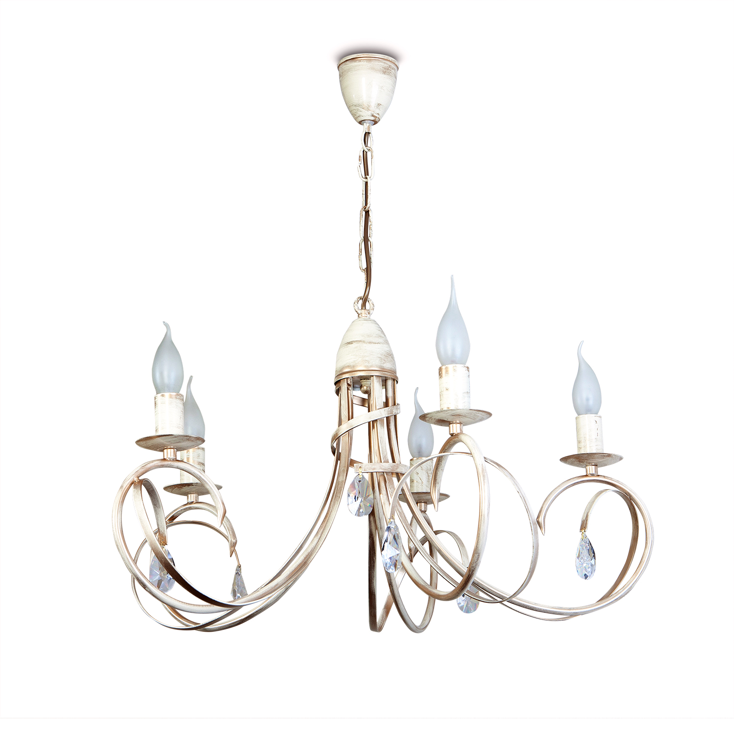 Závěsný lustr na řetězu 18505 "VIRGINIA CRYSTAL" foto2