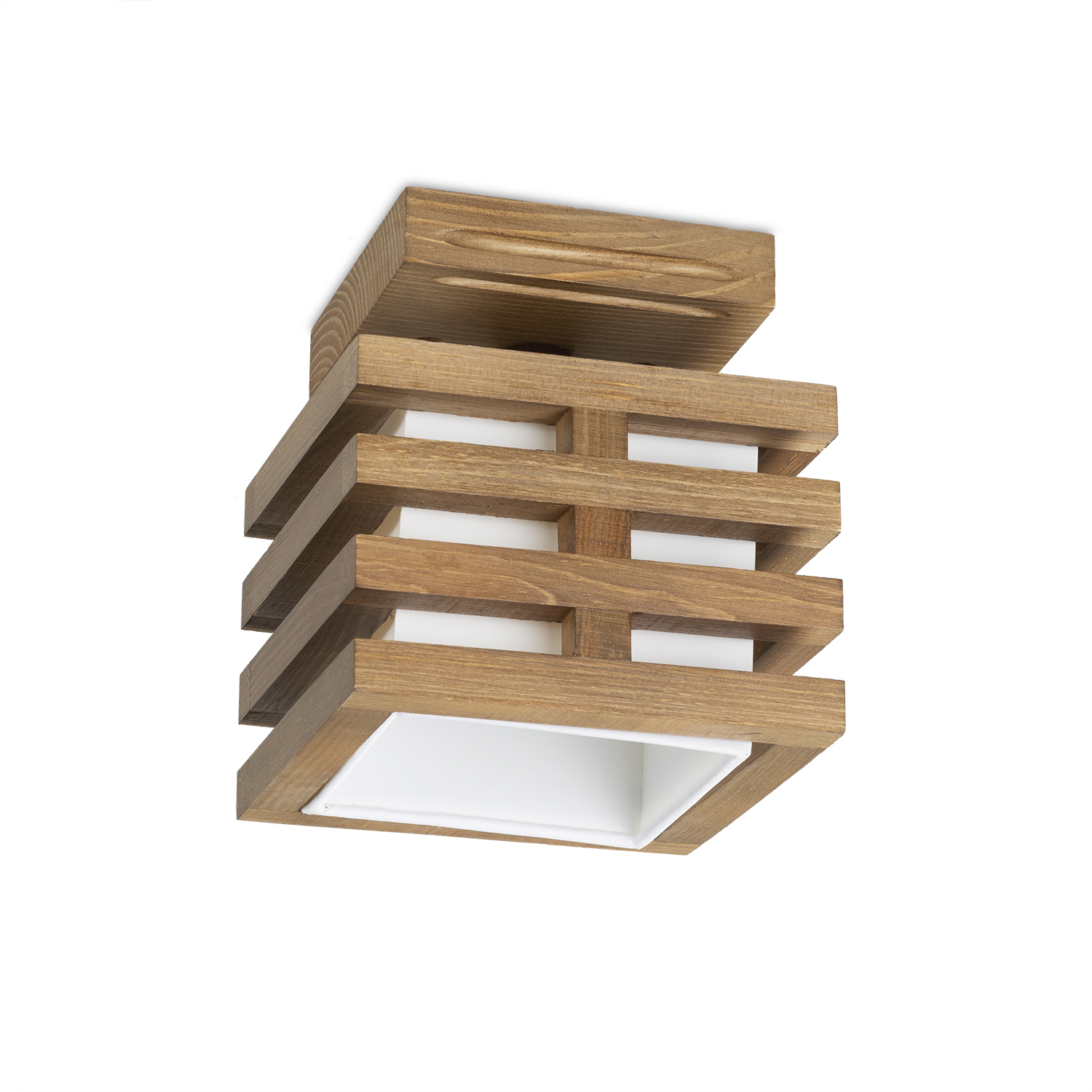 Dřevěné stropní svítidlo v přírodním dubovém odstínu 18601 "HOUSTON" foto2