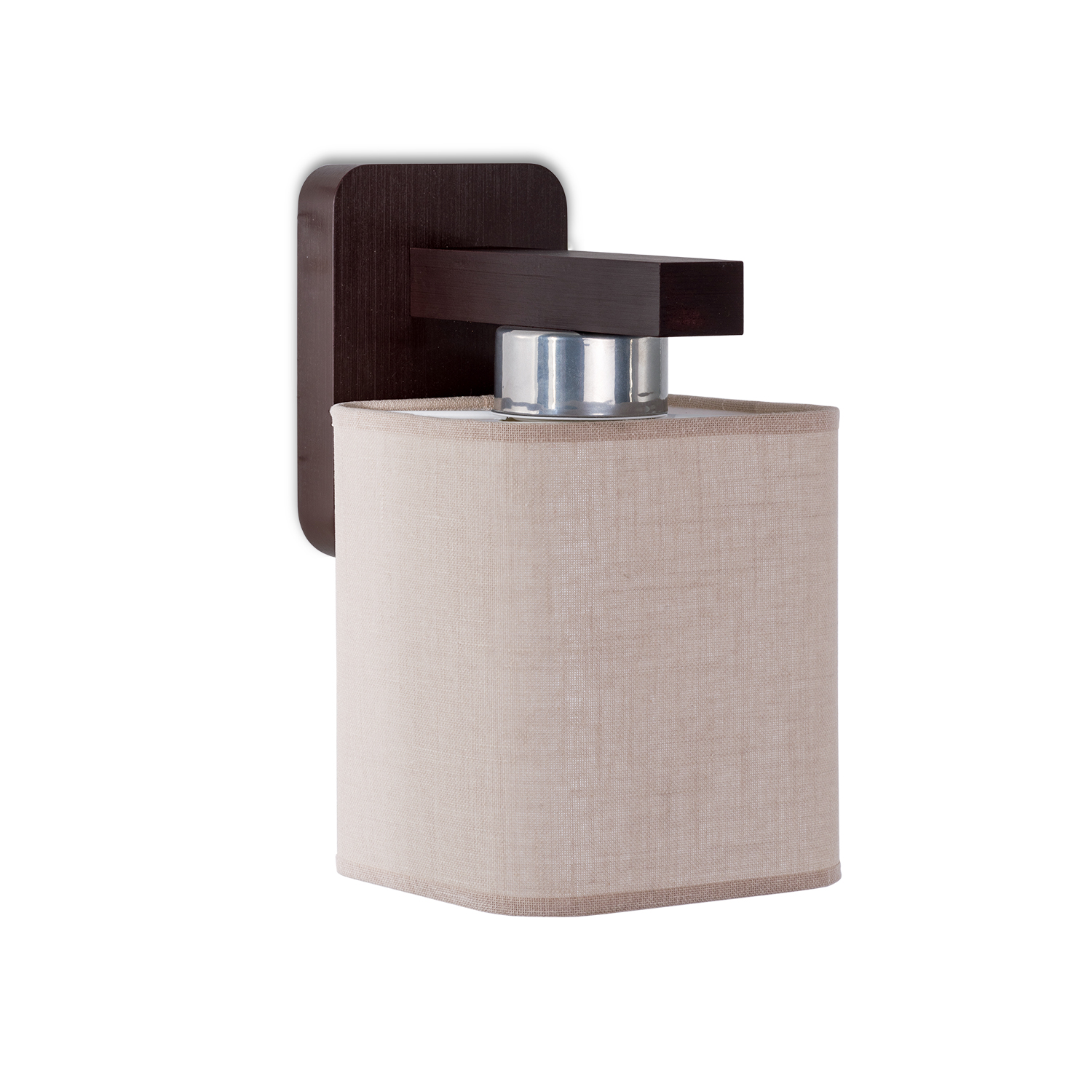 Dřevěné nástěnné svítidlo vybavené kabelem, vypínačem a zástrčkou 2012 "HOTEL"