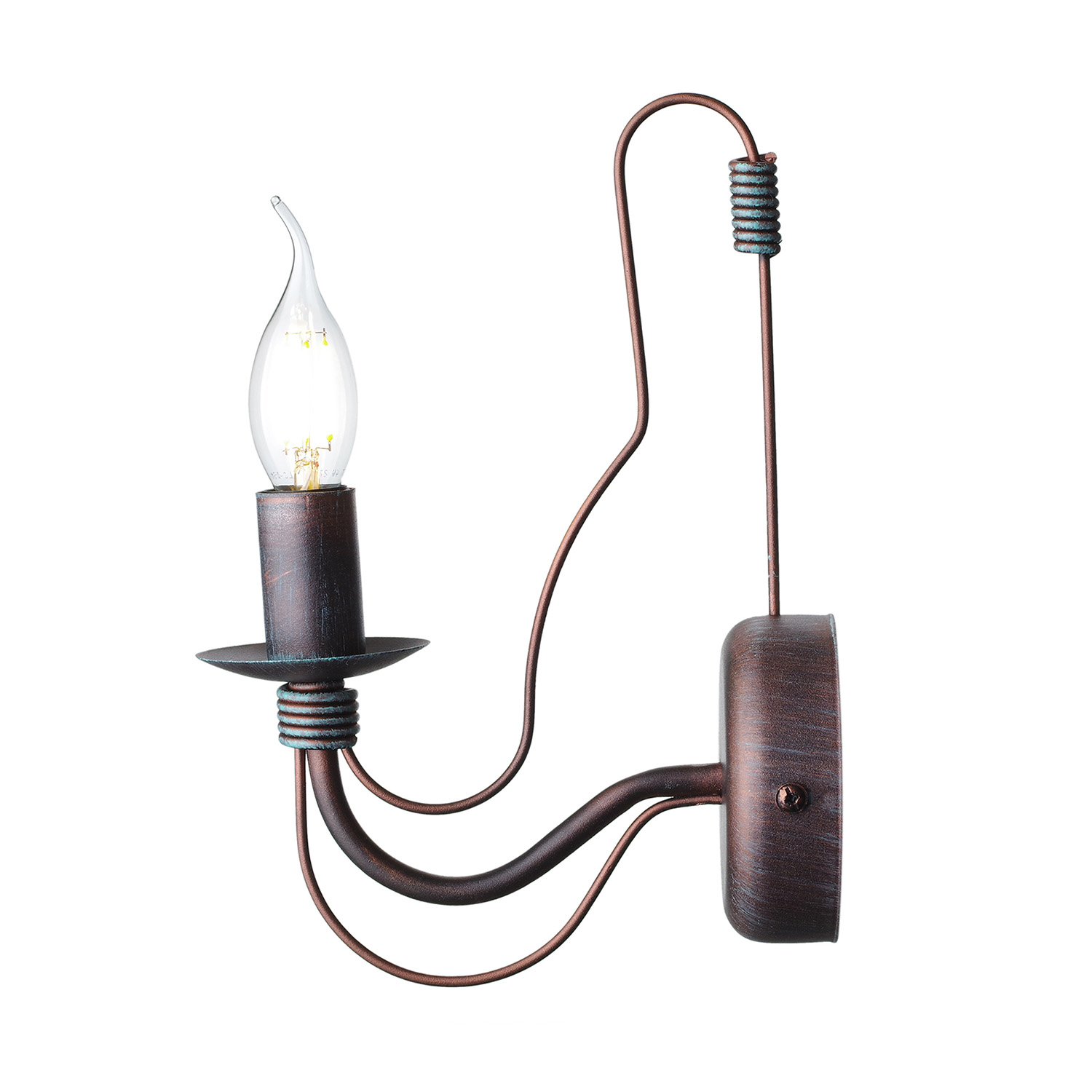 Kovové klasické nástěnné svítidlo Retro 30301 "Isabella" foto3