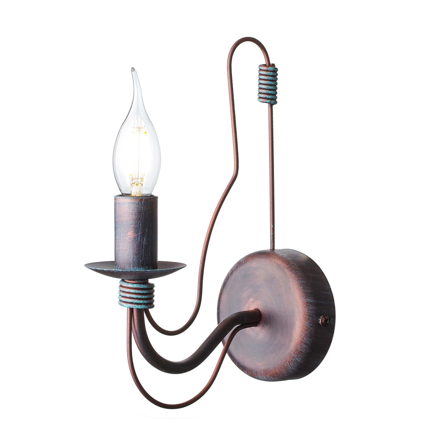 Kovové klasické nástěnné svítidlo Retro 30301 "Isabella" foto2