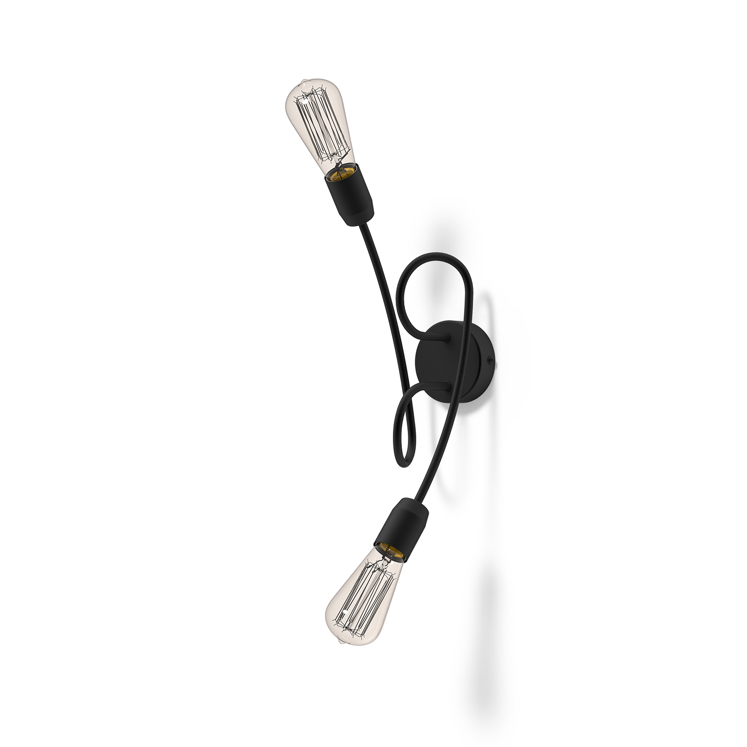 Nástěnné svítidlo v černé barvě 40522 "STYLE"