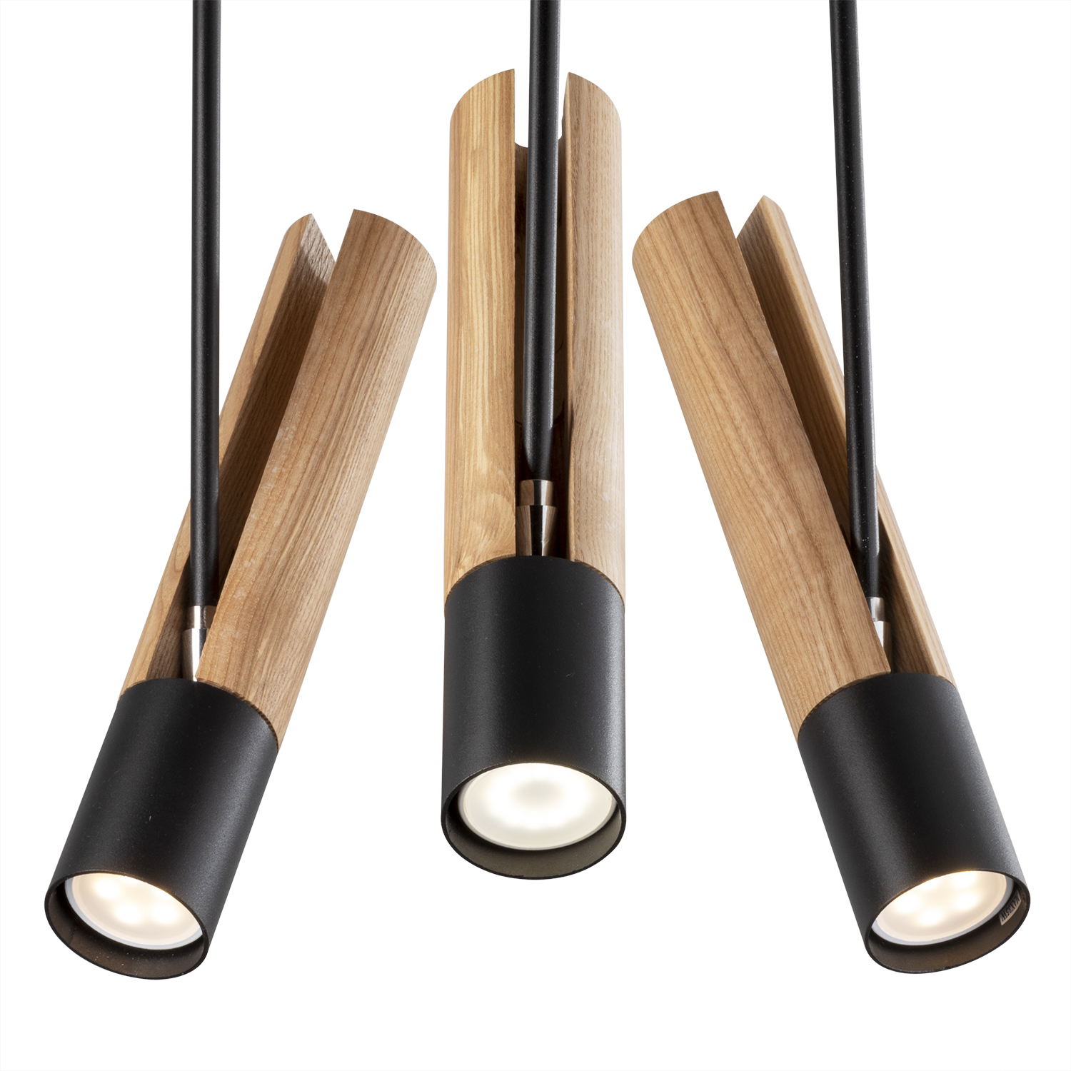 Lustr na tyči 40908 "GLAZE WOOD" foto3