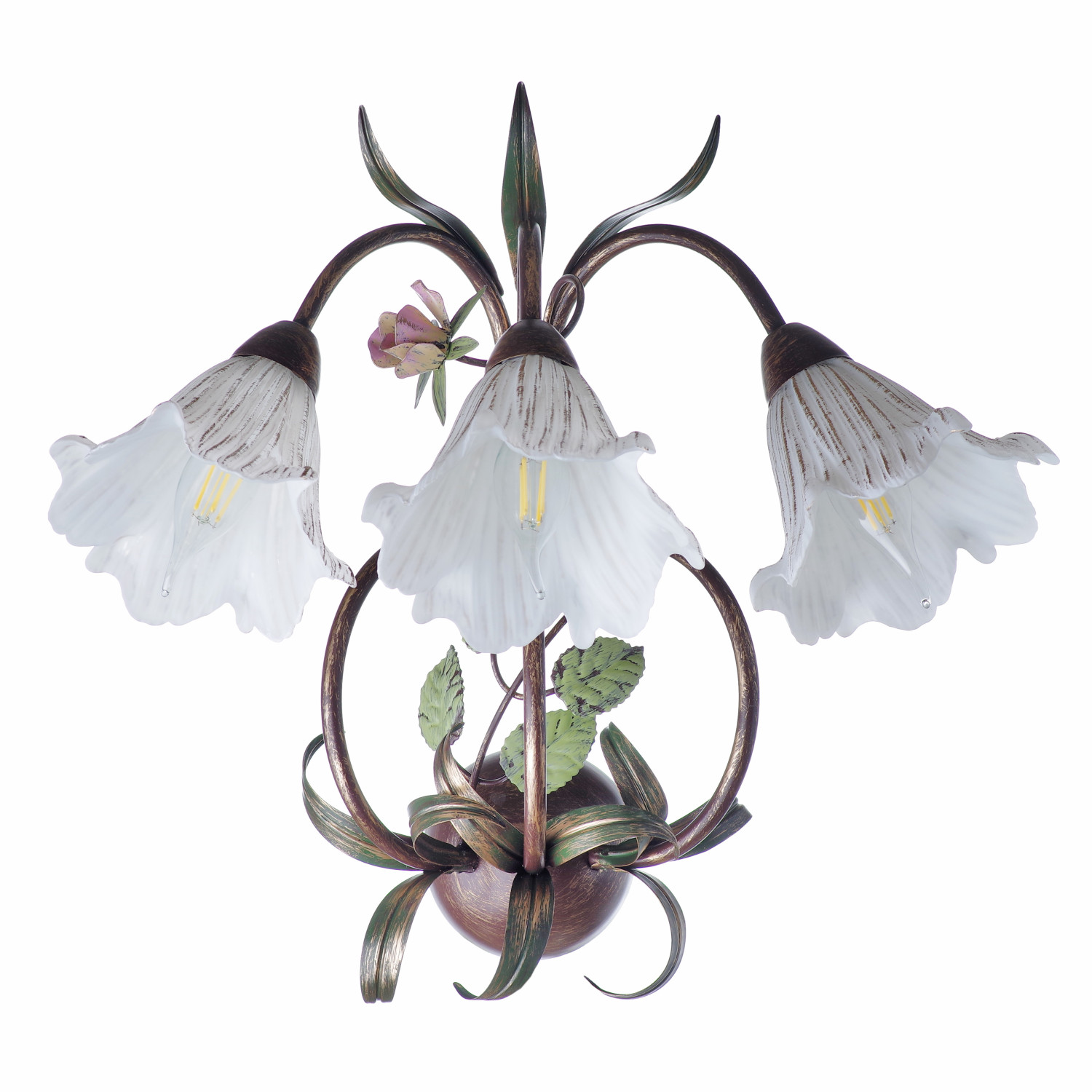 Nástěnné svítidlo s skleněnými stínítky 4603 "ROSALIA" foto7