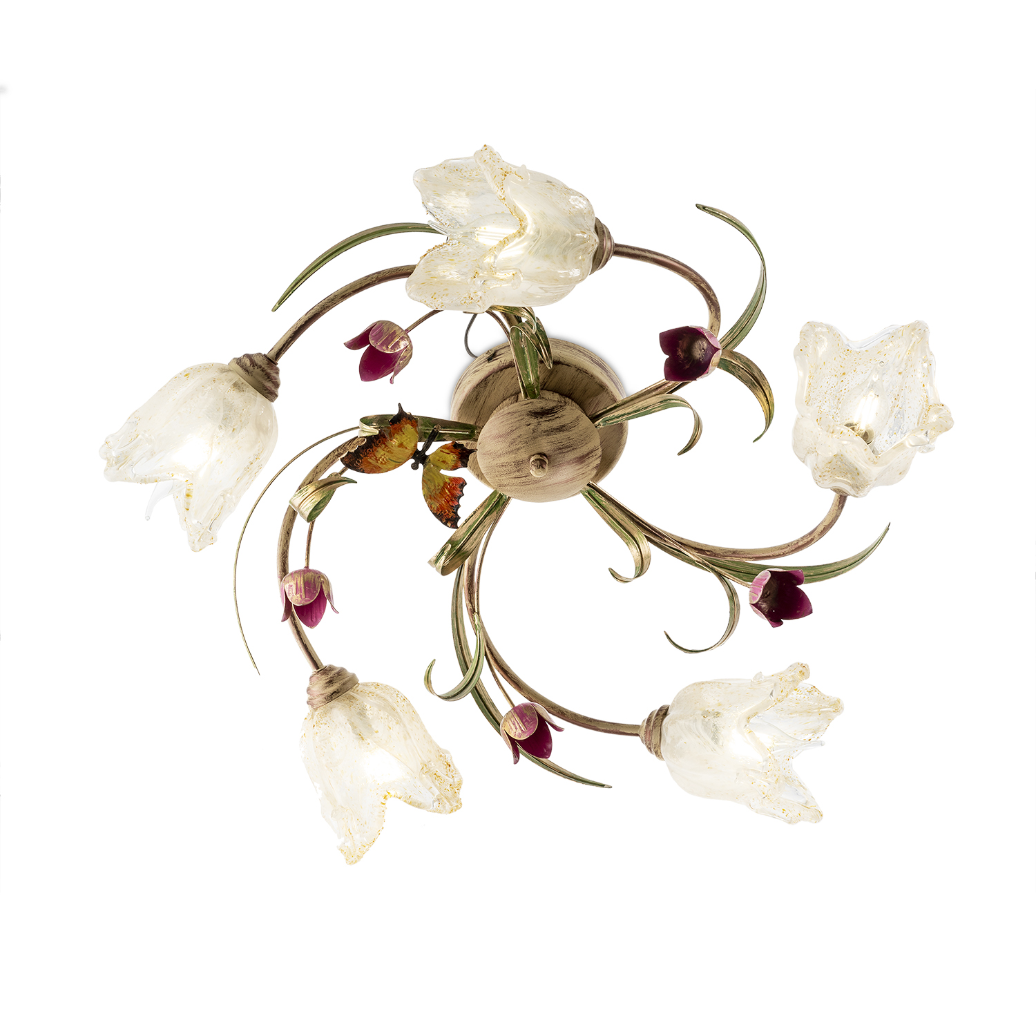 Stropní svítidlo s pěti stínítky 475 "TULIPANO"