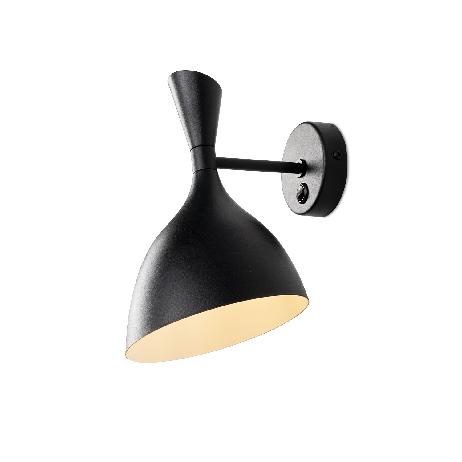 Moderní nástěnné svítidlo s kovovým stínidlem 10411 "TURIN" foto2