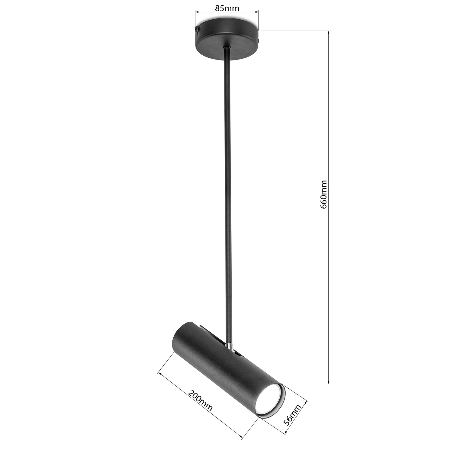 Závěsné svítidlo na tyči 60307 "GLAZE" foto2