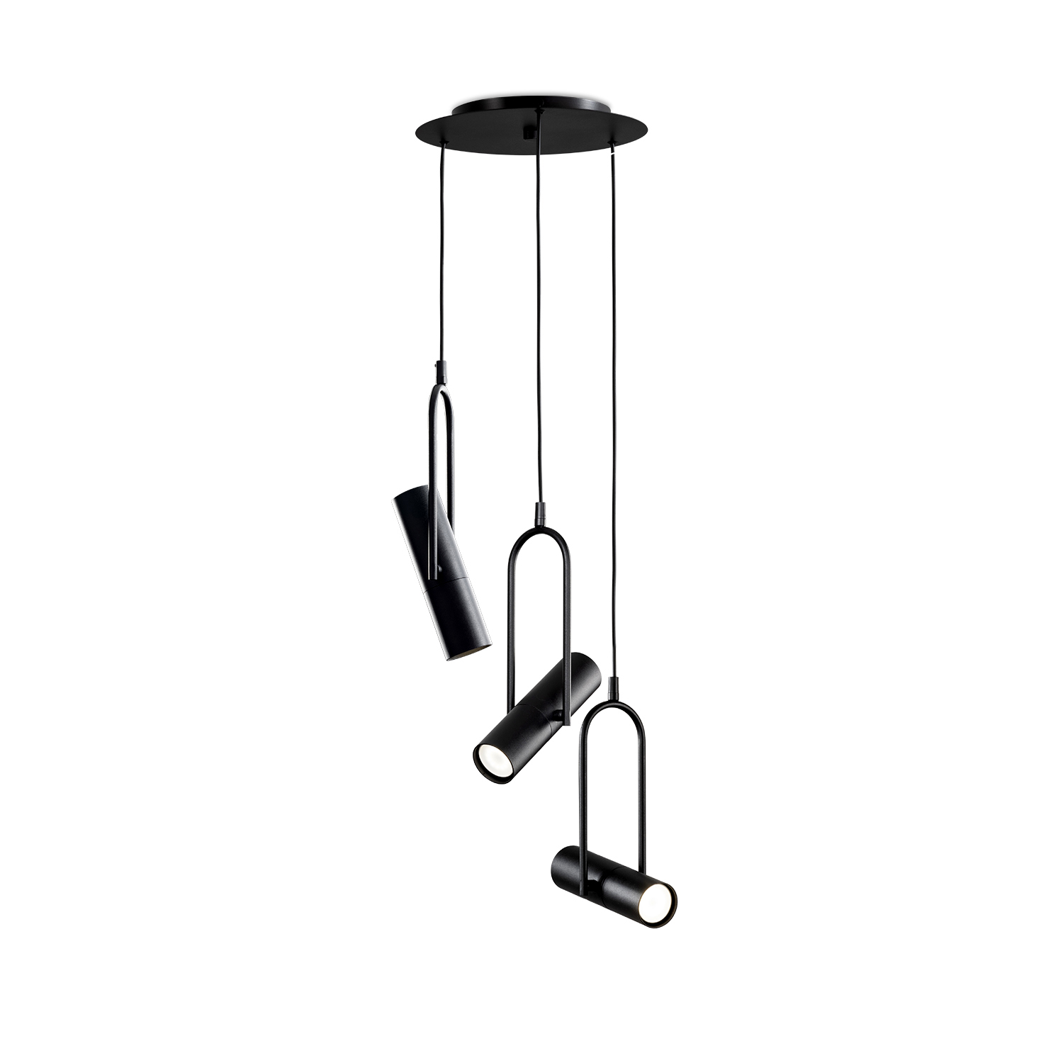 Třílampové závěsné svítidlo 6755 "OPTICS" foto2