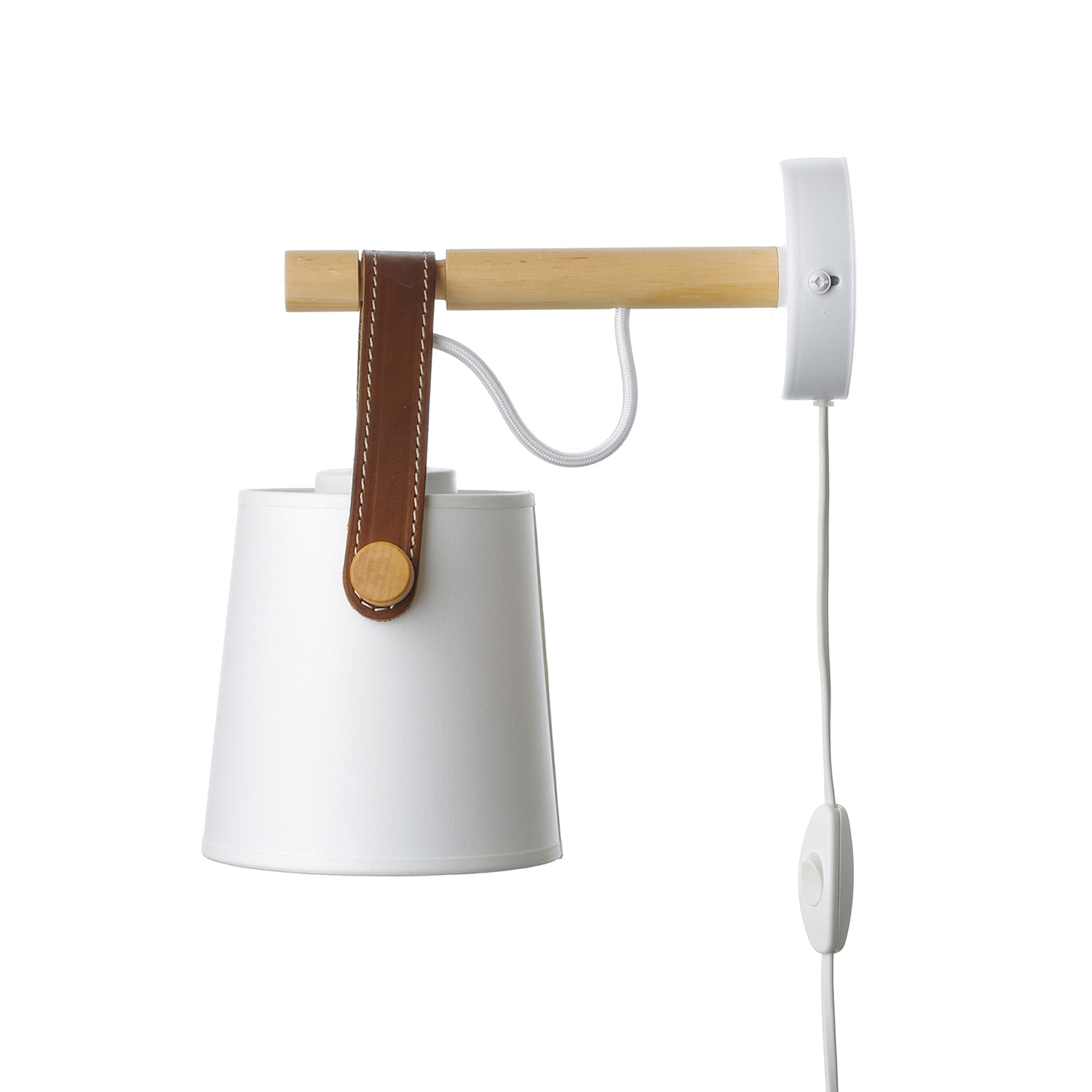 Nástěnné svítidlo s kabelem a vypínačem a zástrčkou. 442 "RIONI" foto2