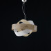 Pendant light BL126-2-BT Rete, 2 X 60 Watt Max, white, light brown foto2