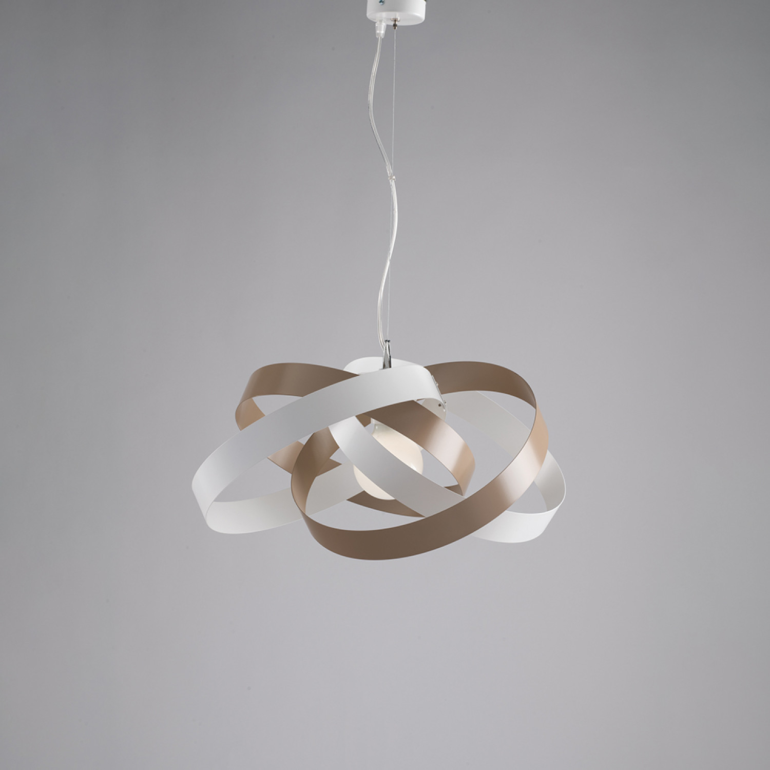 Pendant light BL156-1-BT Vertigo, 1 X 60 Watt Max, white, light brown