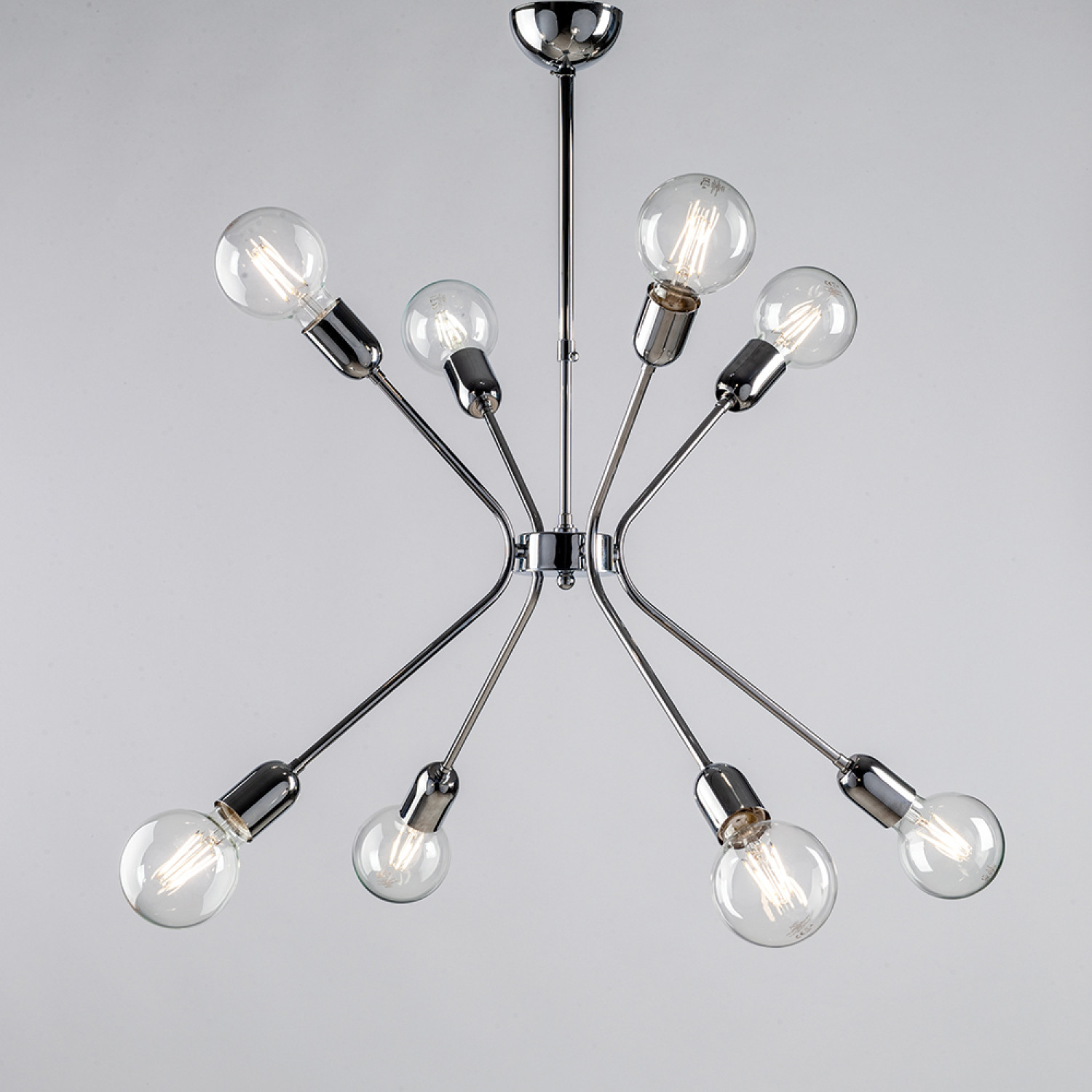 Pendant light BL222-8-CR Bpm, 8 X 60 Watt Max, chrome