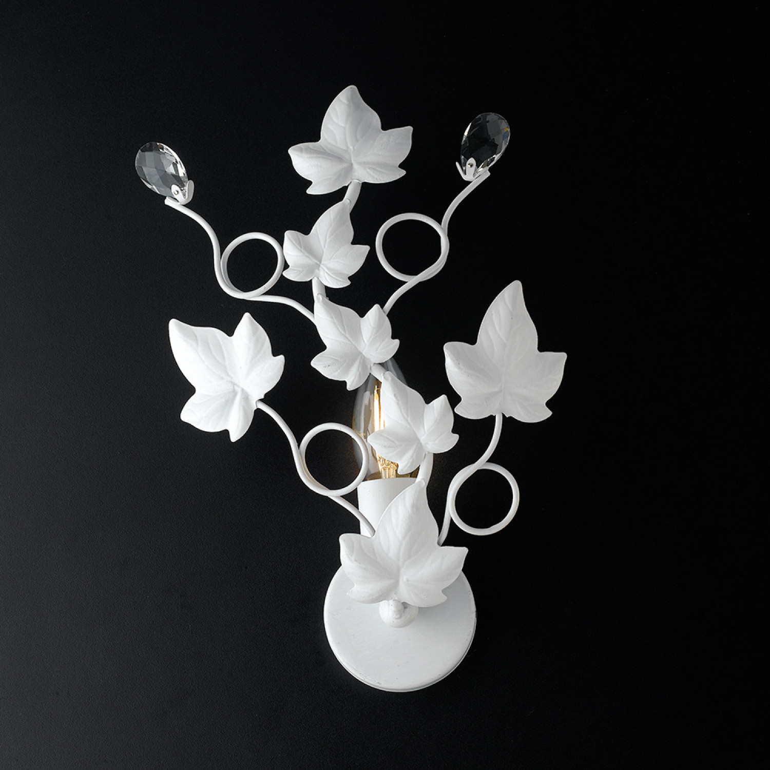 Nástěnné svítidlo BL50-AP1-BCO Edera, 1 X 40 Watt Max, ošuntělá bílá