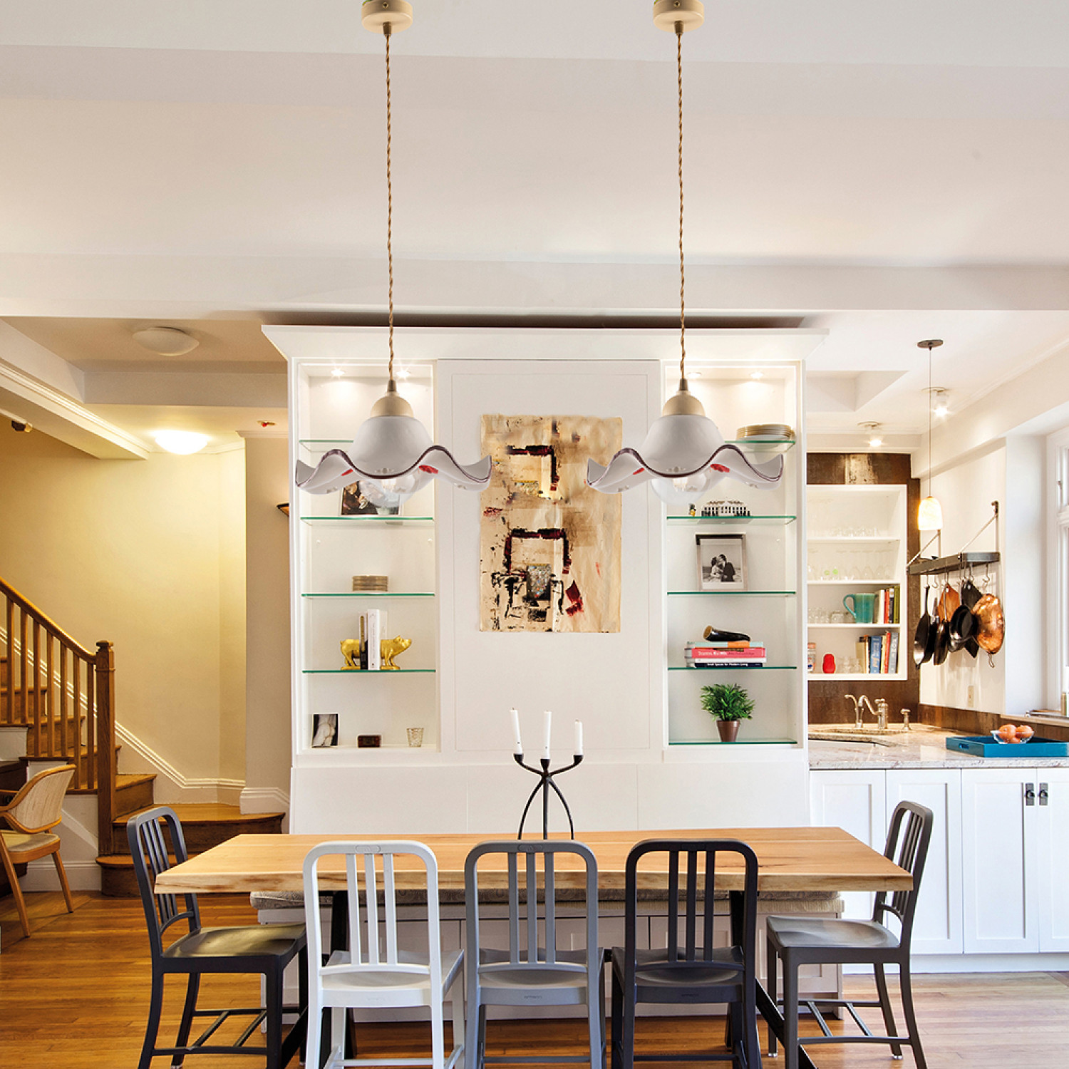 Pendant light BL236-S1-AV Papavero, 1 X 60 Watt Max, avorio foto3