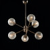 Pendant lamp on an adjustable rod BL215-6-OR Tresor, 6 X 40 Watt Max,