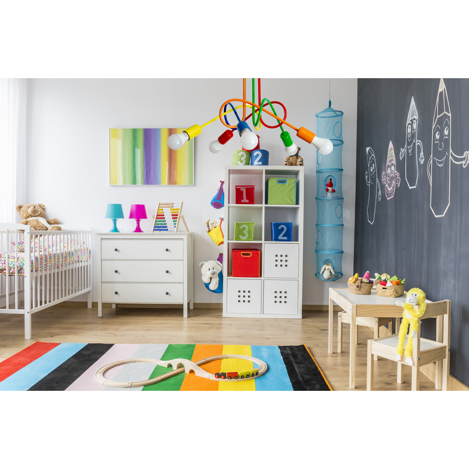 Závěsné svítidlo 1001/5MX1 MONDO 5 MIX1, 5xE27/60W, oranžová foto4