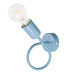 Modern metal wall light in bright blue pastel color 1001/1PN MONDO, 1xE27/60W, foto3