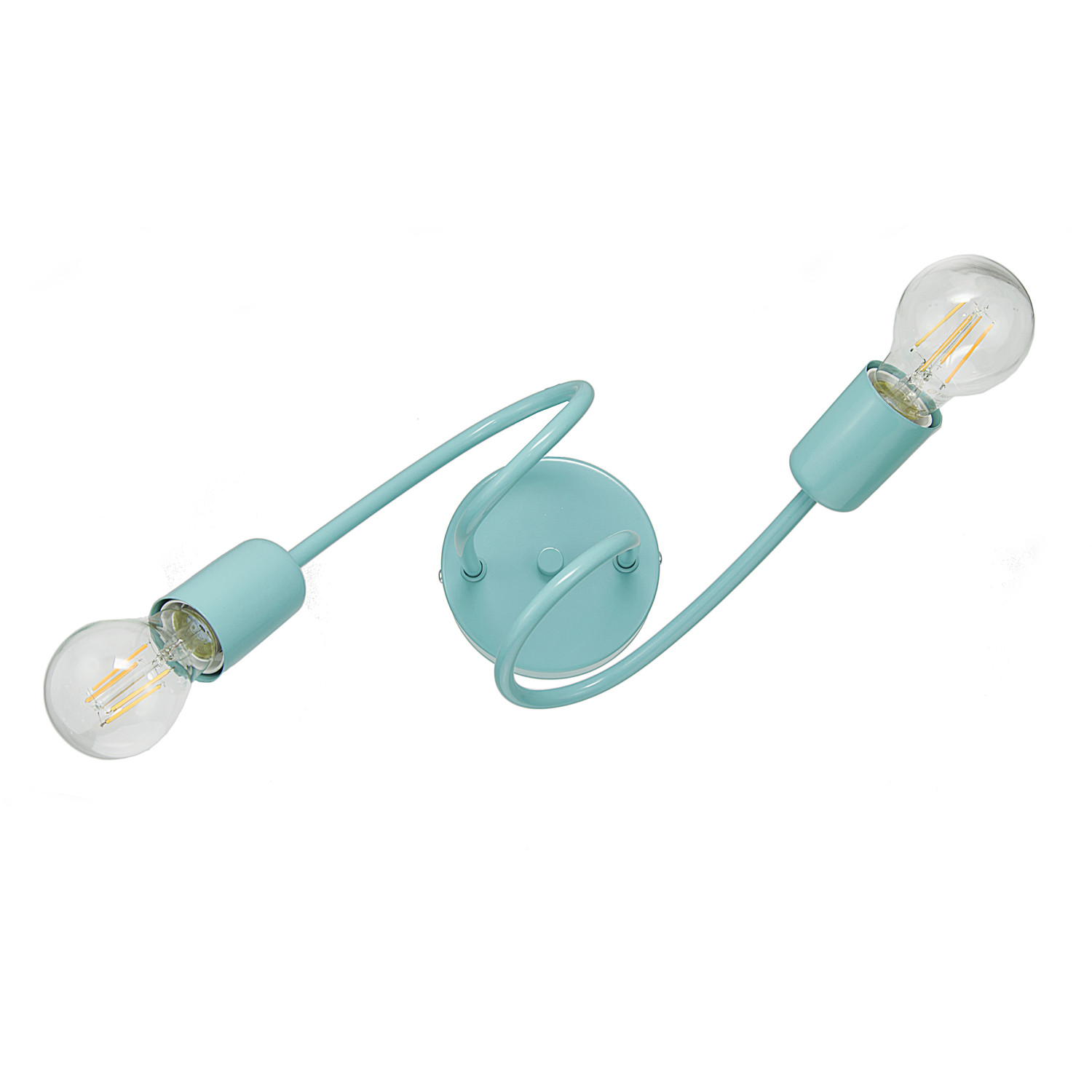 Závěsné svítidlo LED do dětského pokoje kolekce  "MONDO" pastelová turkusová barva foto5