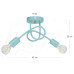 Závěsné svítidlo LED do dětského pokoje kolekce  "MONDO" pastelová turkusová barva foto7