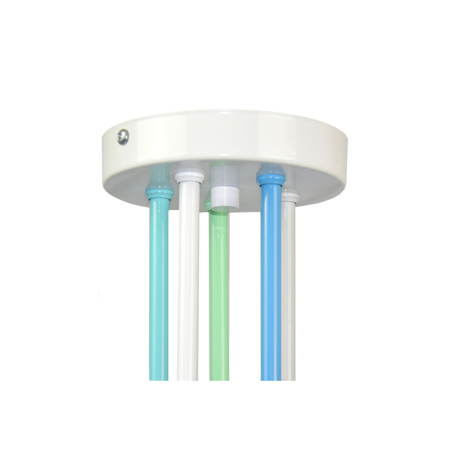 Závěsné svítidlo 1001/5MP2 MONDO, 5xE27/60W, modrá, šedá, tyrkysová, akvamarínová, bílá foto3