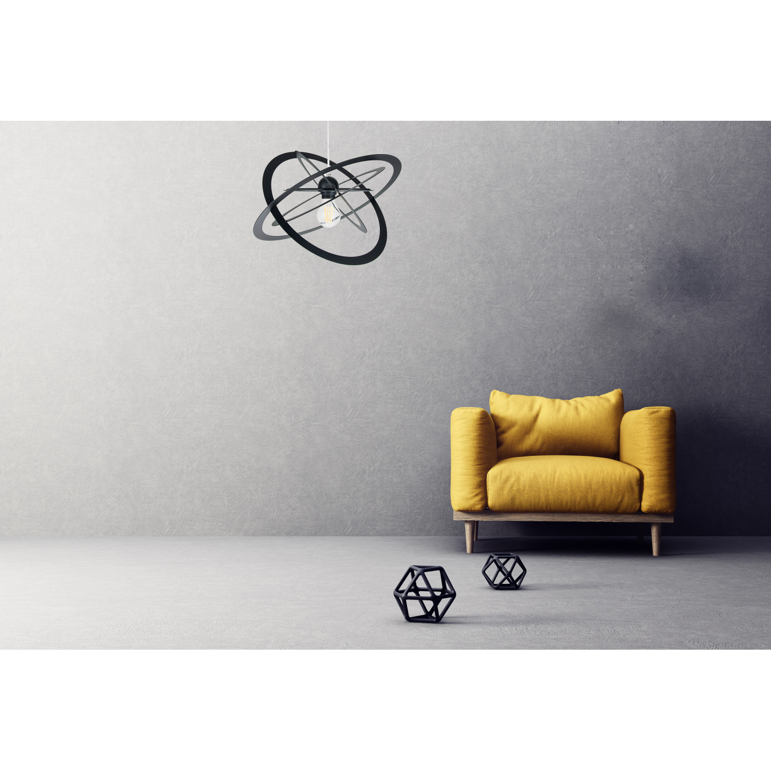 Pendant lamp 2005/1CZ SFERIS, 1xE27/60W, foto7