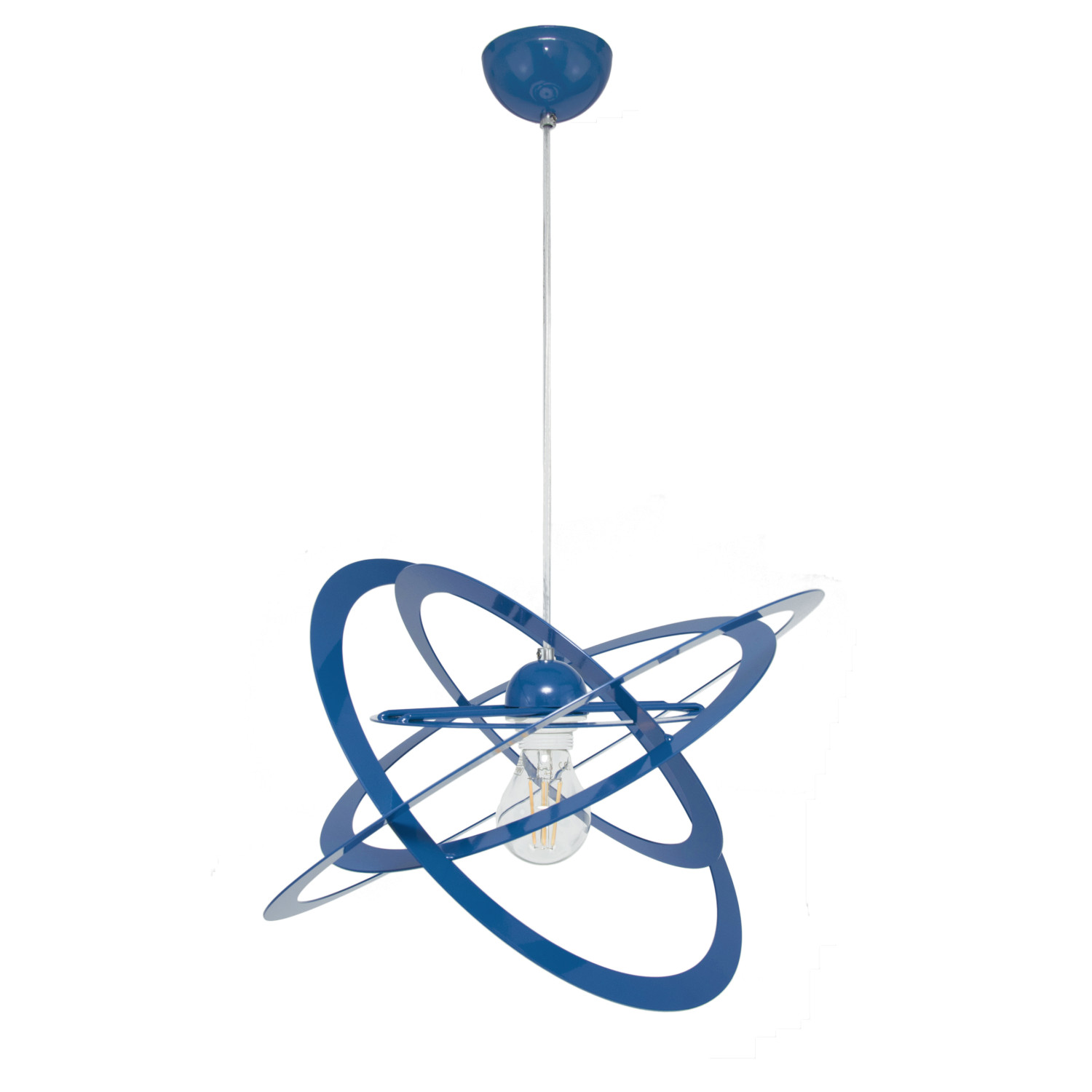 Pendant lamp 2005/1GR SFERIS, 1xE27/60W, blue