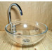 Skleněné designové umyvadlo "Crystal Clear Simplicity" U 002 foto4