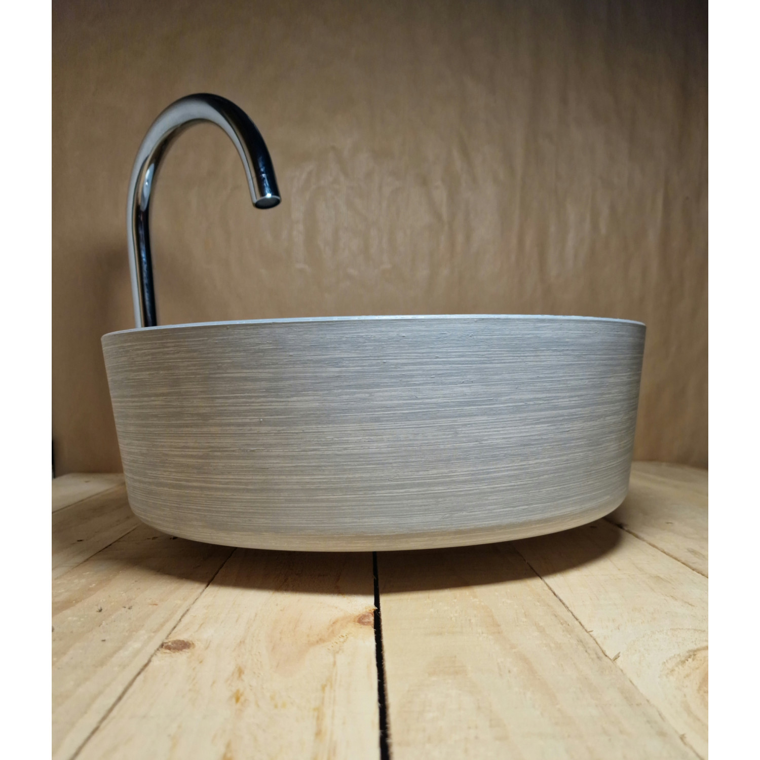 Skleněné designové umyvadlo "Modern Elegance" U 007 foto5