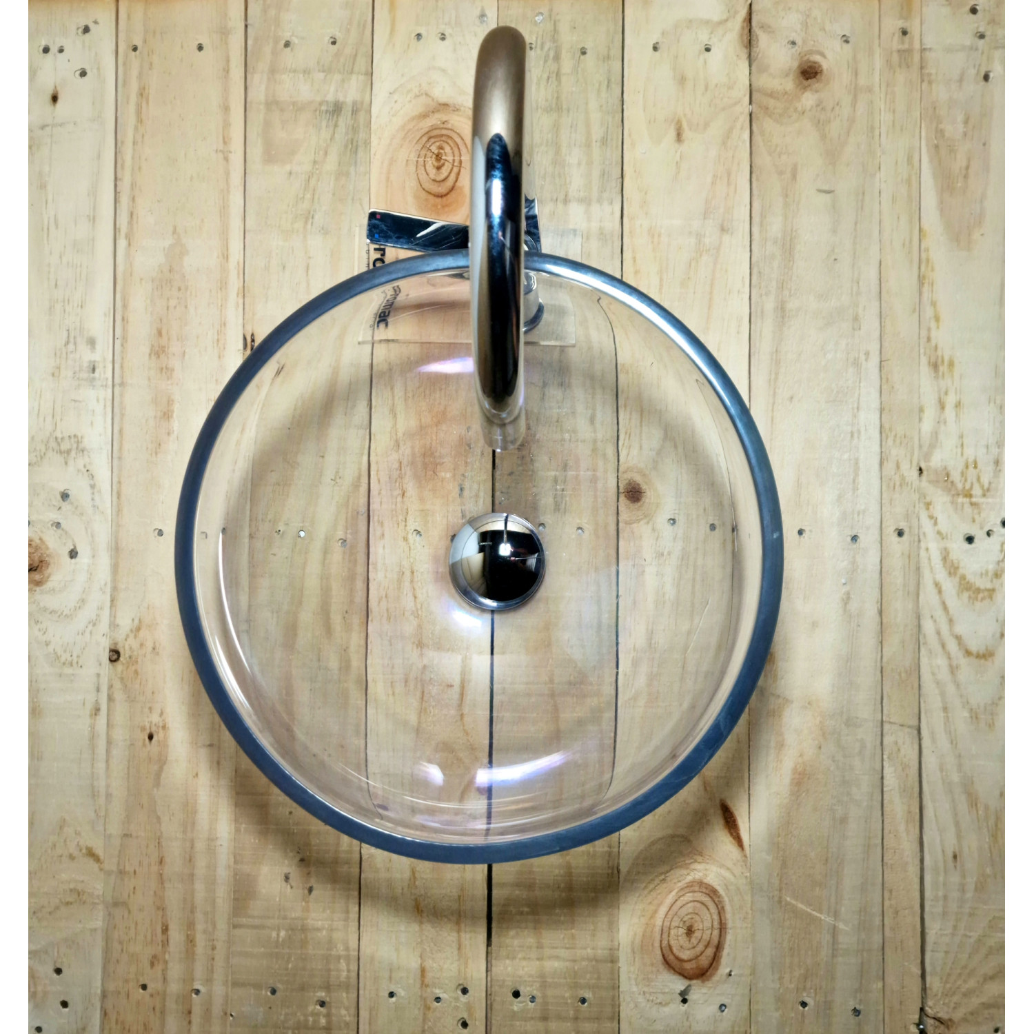 Transparentní Skleněné Umyvadlo " Jednoduchost a Modernita v Jedením" U045 foto4