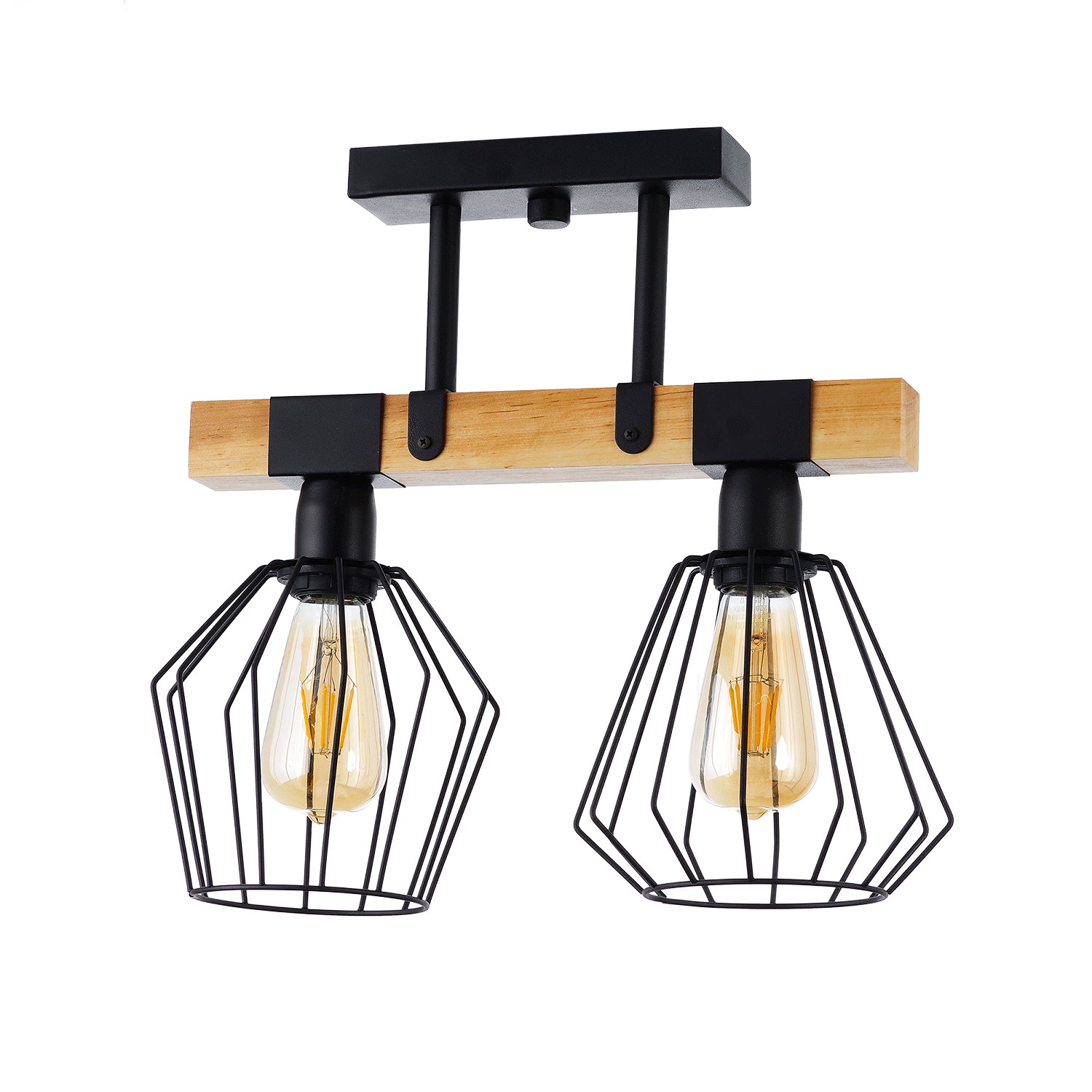 Lustr přisazený ke stropu na tyči 15609 "CAMEROON" foto6