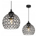 Elegantní jednoduché závěsné svítidlo se skleněným stínidlem CRYSTAL 2220/1 LH028 foto7