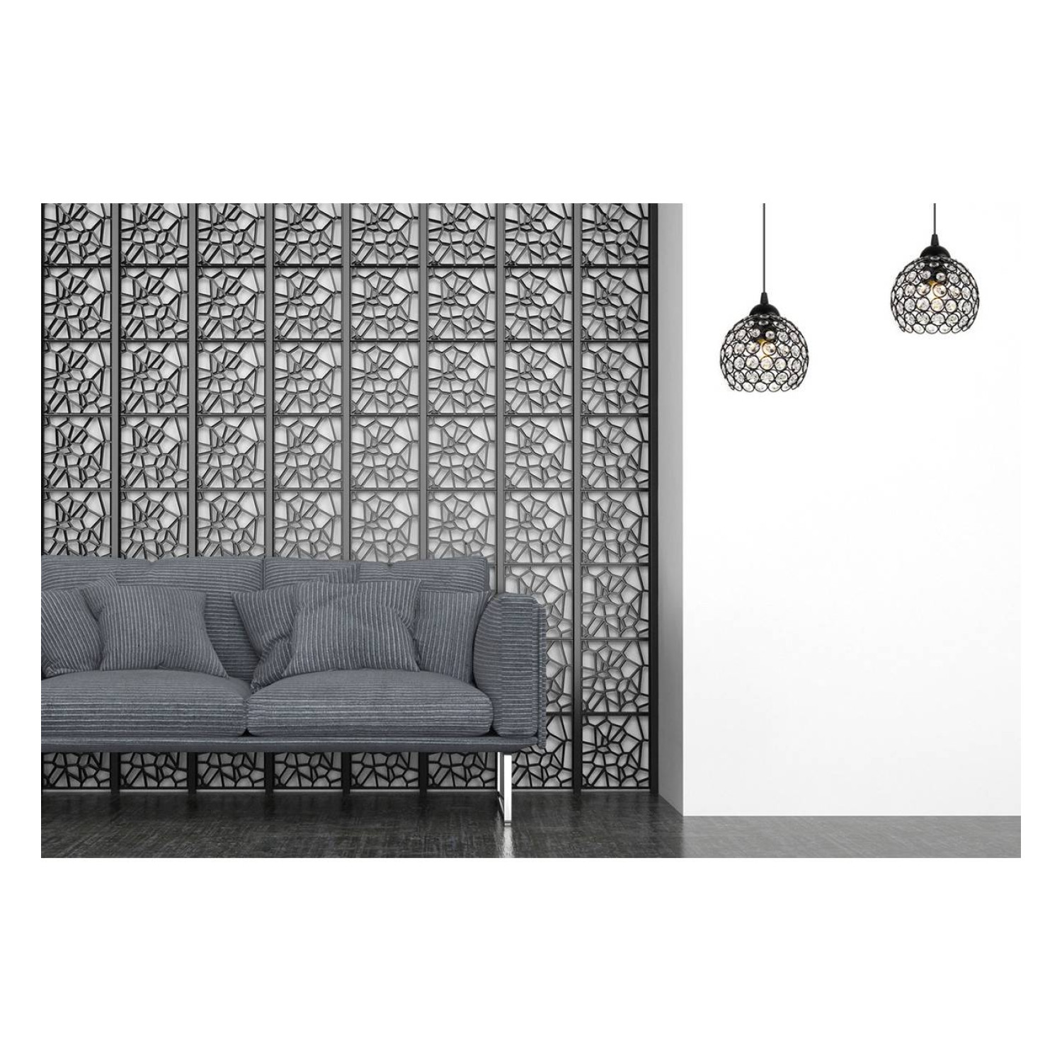 Elegantní jednoduché závěsné svítidlo se skleněným stínidlem CRYSTAL 2220/1 LH028 foto4