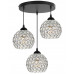 Elegantní závěsné svítidlo s chromovými stínidly CRYSTAL 2220/3/C/OW foto6