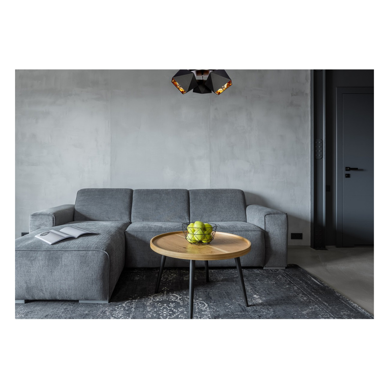 Stropní svítidlo LH012 "DIAMOND GOLD" foto3