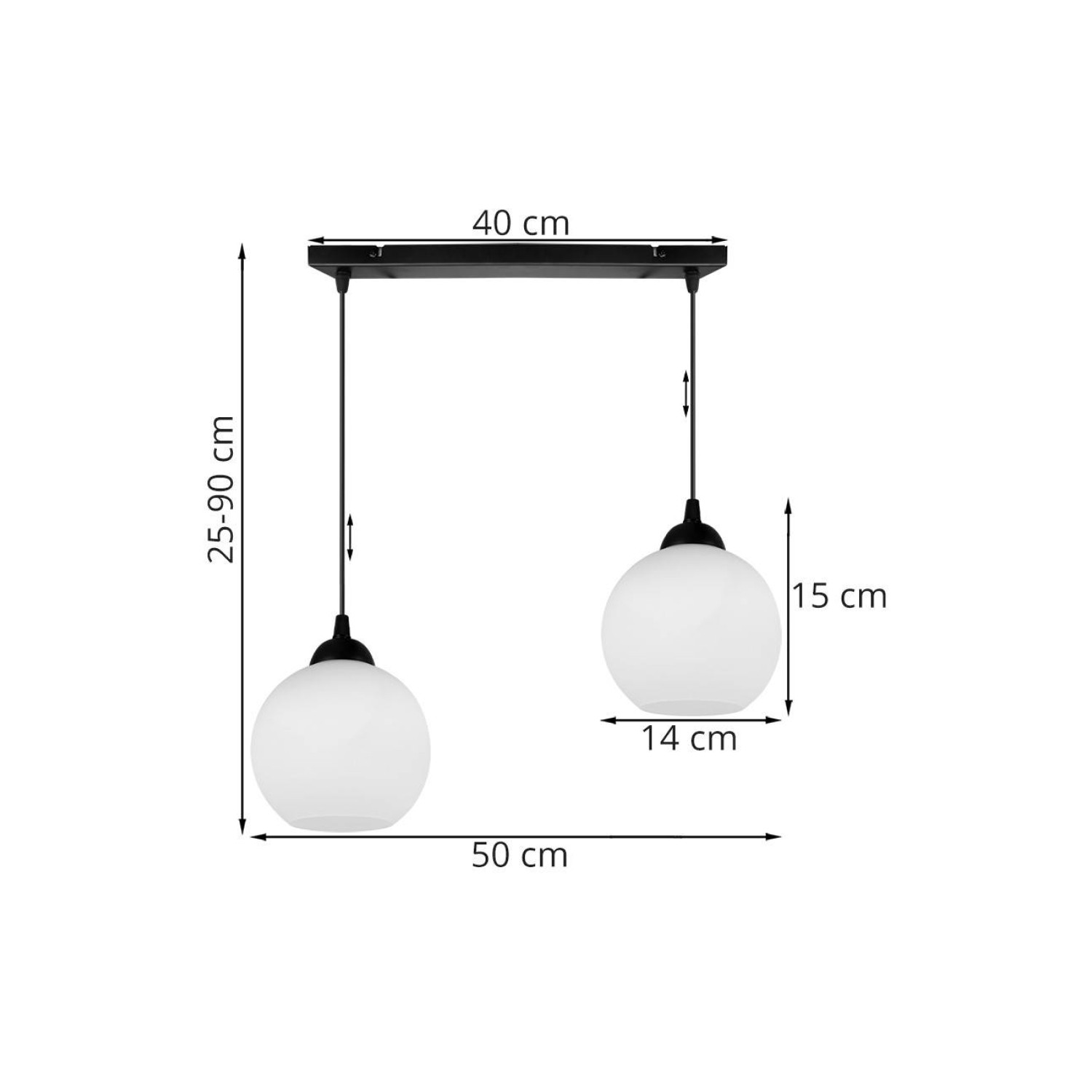 Závěsné moderní světlo na  liště ELIZA 1987/2 foto5