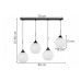 Závěsné svítidlo na liště se čtyřmi bílými stínidly  ELIZA 1987/4/70L foto5