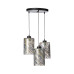 Pendant lamp 60566 "FLORENCE" with three glass shades made of blown glass. foto4