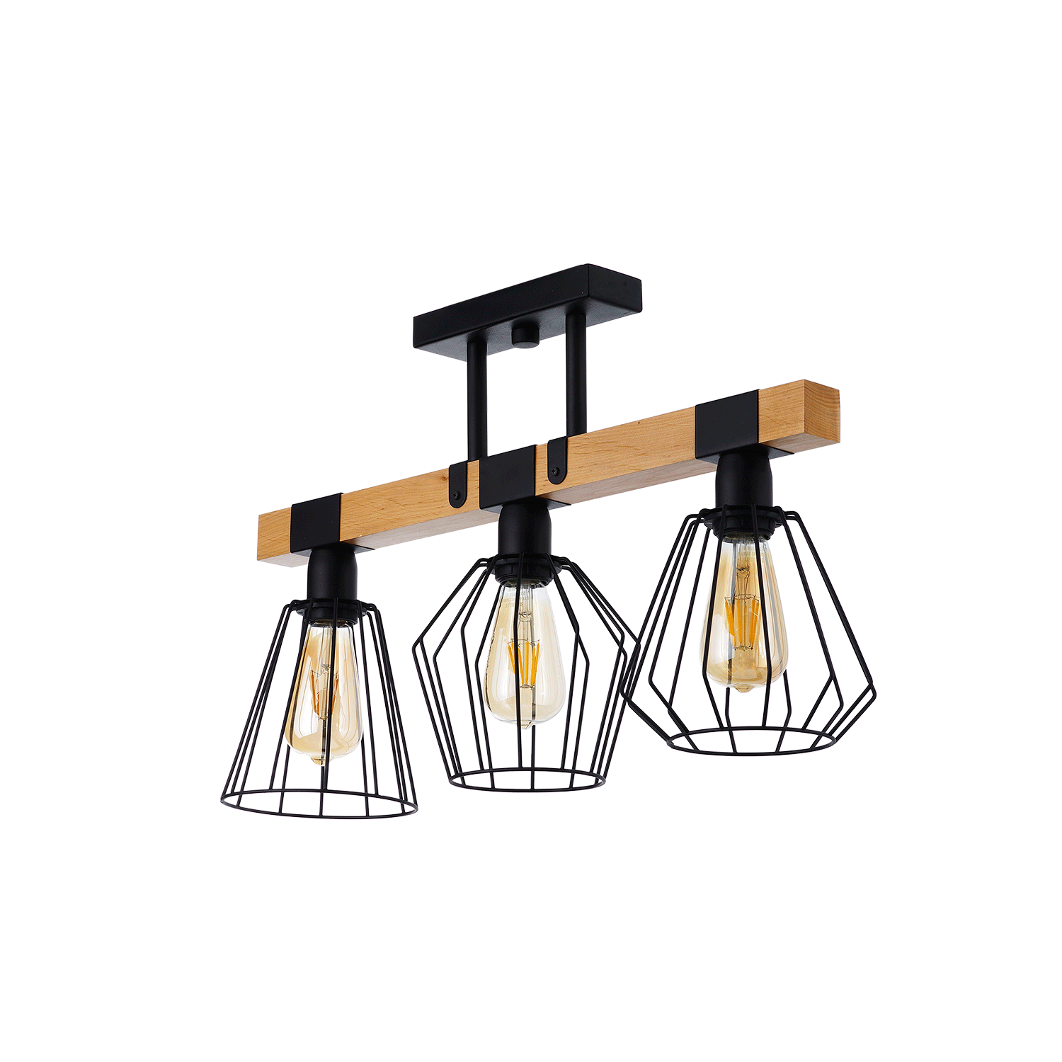 Lustr přisazený ke stropu na tyči 20966 "CAMEROON" foto5