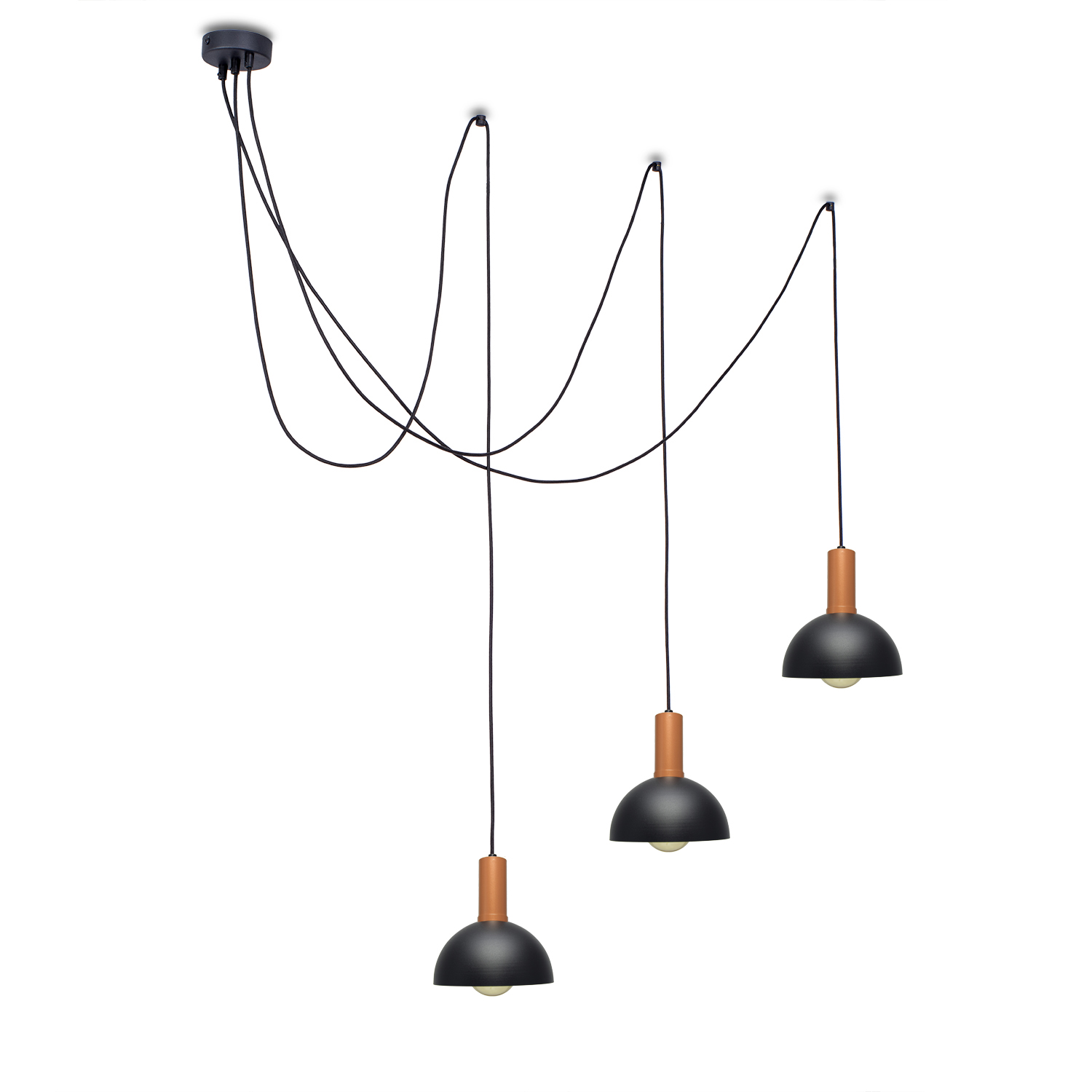 Závěsné světlo v černém provedení 60288 "LIMA"