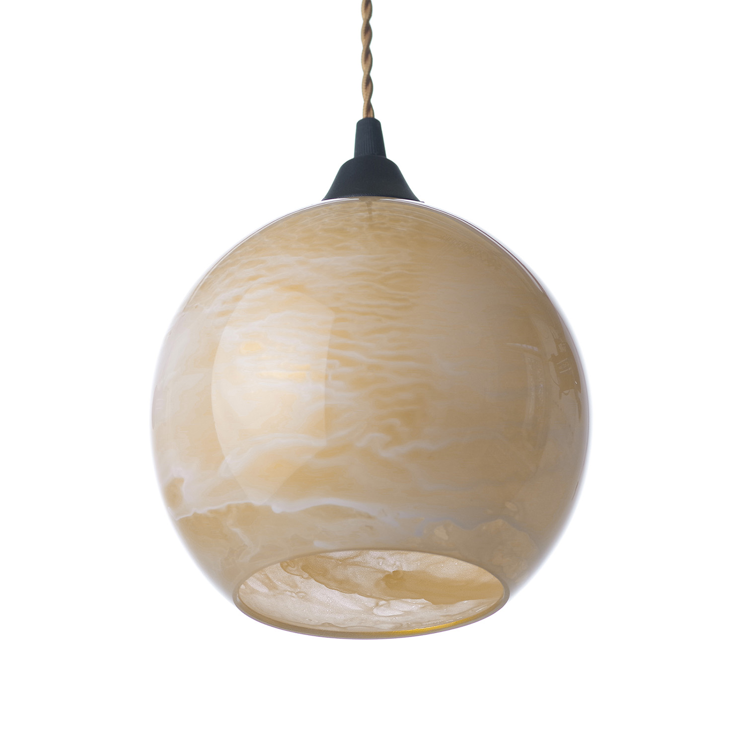 Závěsné svítidlo na lanku 19603 "Bubble melon" foto3