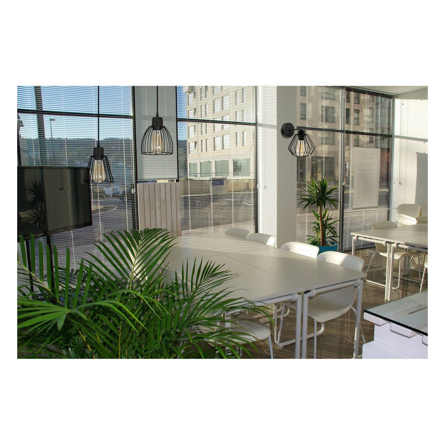 Industriální nástěnné svítidlo s kovovým stínítkem NUVOLA 2034/K LH029 foto6