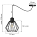 Pendant light on adjustable cables SPIDER NUVOLA 2502-1 foto7